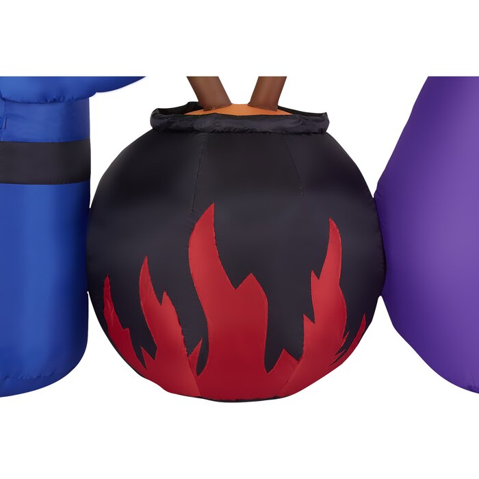 The Holiday Aisle Funny Witches Brewing Cauldron Inflatables Reviews